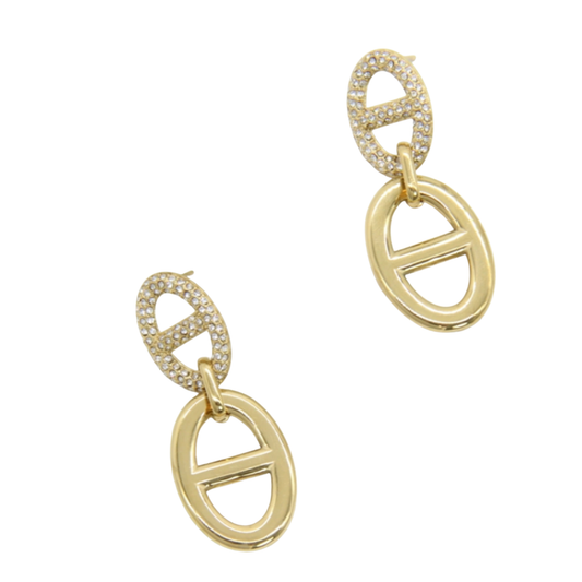 Boucle d'oreille Amber